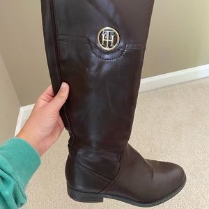 Tommy Hilfiger Womens Riding Boot